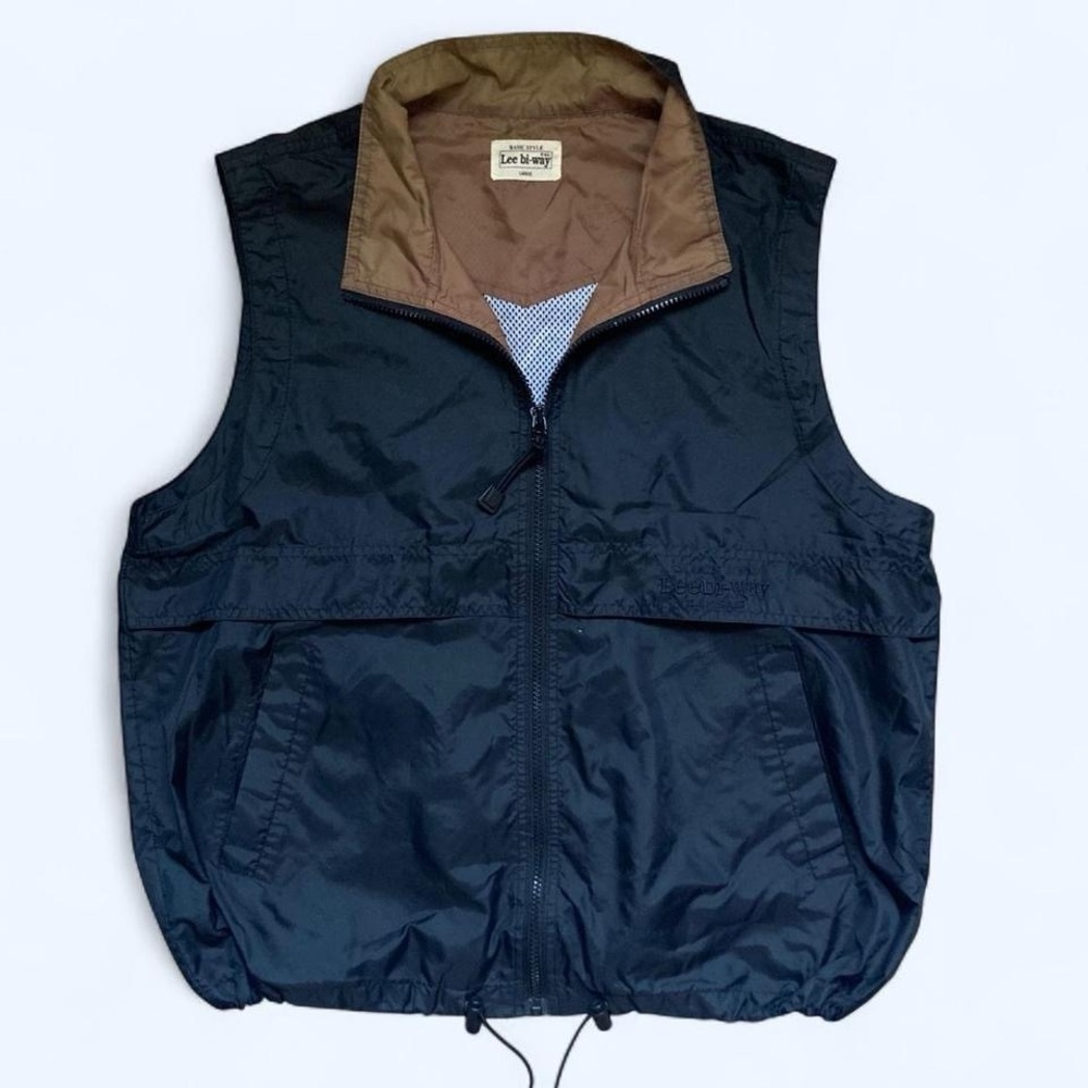 Vintage Black Lee Vest